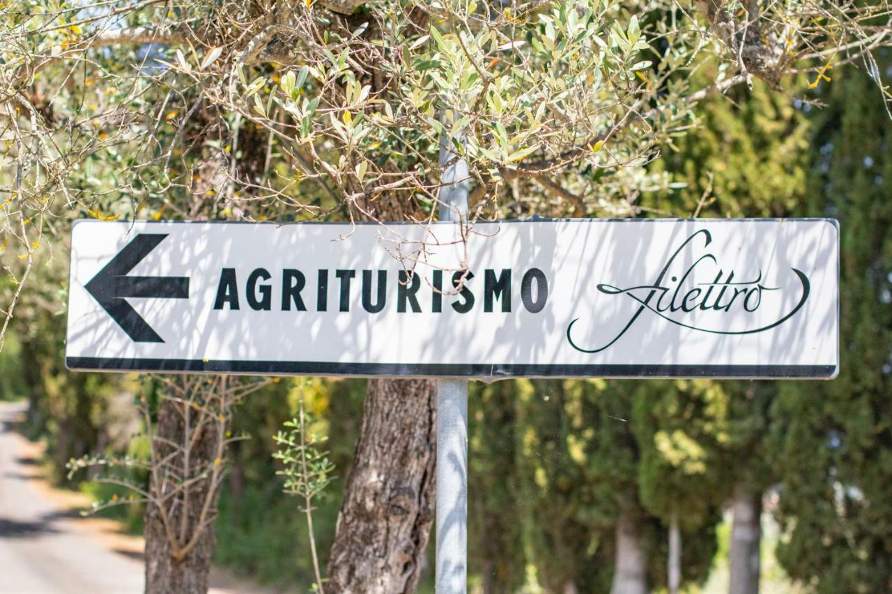 Agriturismo Filettro โวลแตร์รา ภายนอก รูปภาพ